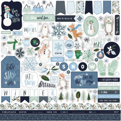 Carta Bella Winter Market - Element Sticker